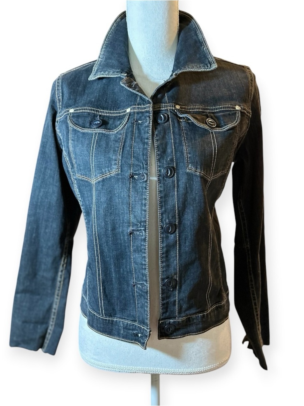 AG Adriano Goldschmied Indigo Denim Jacket - Women's